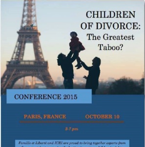Conference Paris Oct 10 2015 - Children of Divorce